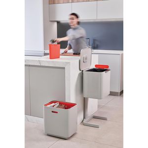 Produktbild für Mülleimer JosephJoseph Totem Max 60 L, stein