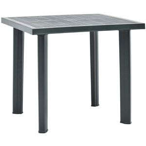 vidaXL Gartentisch 48803, Kunststoff, grün, 80 x 75 x 72 cm