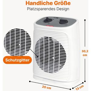 Produktbild für Heizlüfter Clatronic HL 3800, mit 3 Stufen bis 2000 Watt