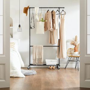 Produktbild für Garderobenständer Songmics HSR62BK, schwarz