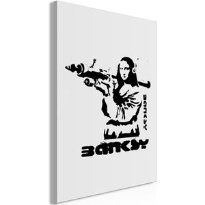 Produktbild für Wandbild Artgeist Banksy Mona Lisa