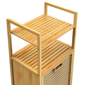Produktbild für Badregal CASARIA 107938, aus Bambus, braun