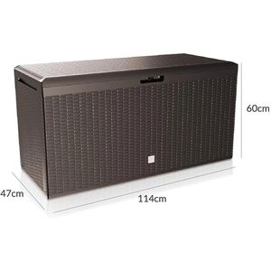 Produktbild für Gartenbox CASARIA Rato Plus 106898, aus Kunststoff
