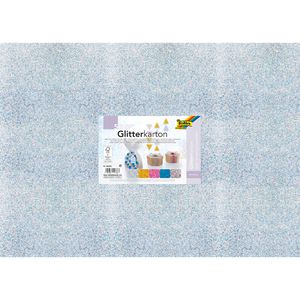 Produktbild für Fotokarton Folia Glitterkarton grob 50 x 70 cm