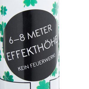Produktbild für Konfetti Relaxdays 10021773, Party-Popper Kleeblatt, aus Folie