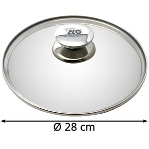 Produktbild für Topfdeckel ELO Galant 73028, mit Edelstahlring