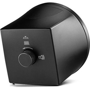 Produktbild für Wecker Braun BC07B DCF schwarz, analog