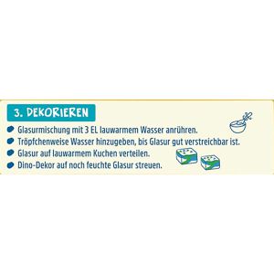 Produktbild für Kuchenbackmischung RUF Dinolino dreifarbiger Zitronenkuchen