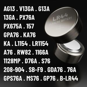 Produktbild für Knopfzelle Absina LR44 / LR1154 / AG13