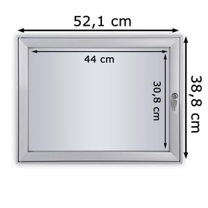 Produktbild für Schaukasten Showdown-Displays S-Linie, B1, außen