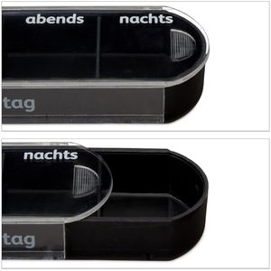 Produktbild für Tablettenbox Relaxdays 7 Tage