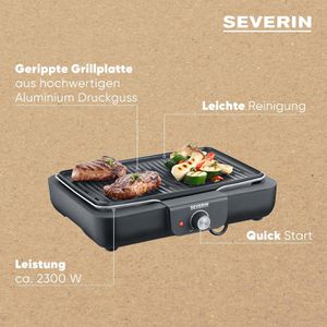 Produktbild für Elektrogrill Severin PG8556, 2300 Watt
