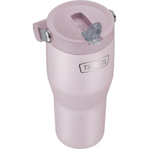 Produktbild für Thermobecher Thermos RS Flip Straw lavender mat, violett