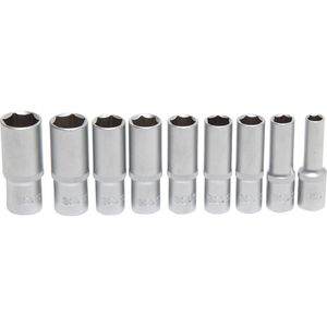 Produktbild für Steckschlüssel BGS-technic 2223 tief, Pro Torque, 9-teilig