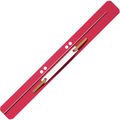 Heftstreifen Leitz 3711-00-25, 35 x 310mm, rot aus Kunststoff, 125 Stück