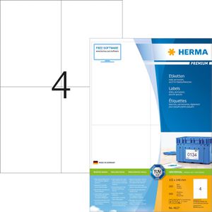 Universaletiketten Herma 4627 Premium, weiß