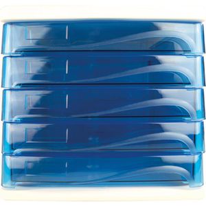 Produktbild für Schubladenbox Helit H6129930, the wave, A4
