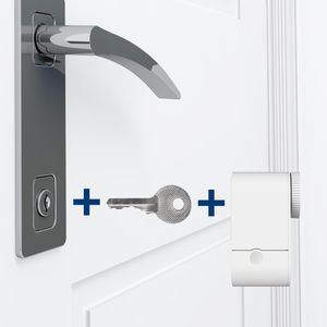 Produktbild für Smartes-Türschloss Abus LOXERIS One, weiß