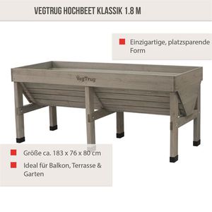 Produktbild für Hochbeet VegTrug Klassik, aus Zedernholz
