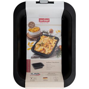 Produktbild für Auflaufform Zenker SpecialCooking Ofenform, schwarz, aus Stahl