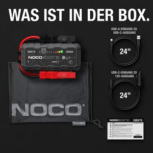 Produktbild für Starthilfe-Powerbank NOCO Boost X GBX75, 12V