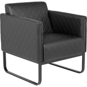 Loungesessel hJh-OFFICE ARUBA BLACK, schwarz