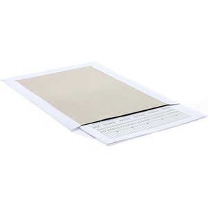 Produktbild für Versandtaschen Posthorn weiß, C4