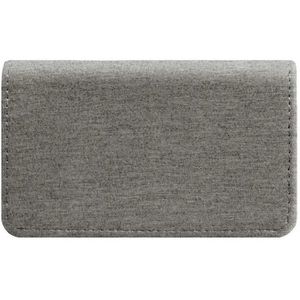Produktbild für Visitenkartenetui Fintie Premium, braun / grau