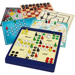 Produktbild für Brettspiel Schmidt-Spiele 49102, 8 Reise-Spiele