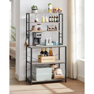 Produktbild für Küchenregal Vasagle KKS019B02, graubraun
