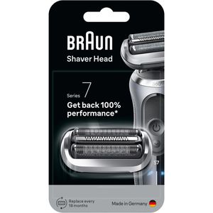 Produktbild für Scherkopf Braun 74S Ersatzscherteil, silber