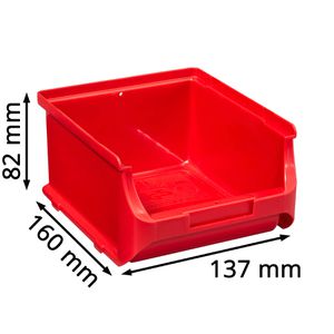 Produktbild für Sichtlagerkasten Allit ProfiPlus Box 456241, Größe 2B