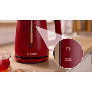 Produktbild für Wasserkocher Bosch MyMoment TWK3M124, rot