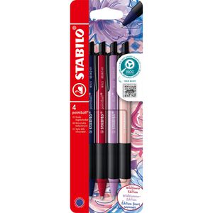 Produktbild für Kugelschreiber Stabilo pointball NatureCOLORS Wildflower