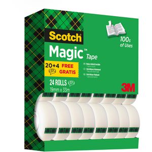 Klebeband Scotch Magic Tape 810, 19mm x 33m