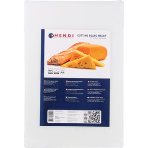 Produktbild für Schneidebrett Hendi 825518 HACCP aus Kunststoff