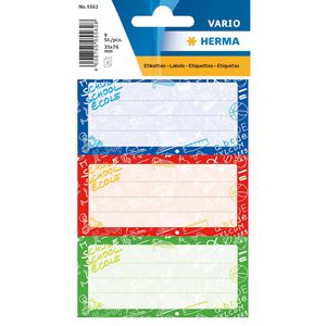 Produktbild für Buchetiketten Herma 5562 Vario, Schoolydoo