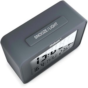 Produktbild für Wecker Mebus 51460 anthrazit, digital
