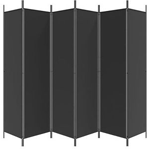 Paravent vidaXL Raumteiler, innen, 6-teilig