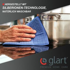 Produktbild für Spültuch Glart Schwammpads antibakteriell, H4417, 17 x 23 cm