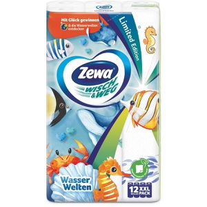 Produktbild für Küchenrolle Zewa Wisch&amp;Weg Limited Edition, XXL-Pack, 2-lagig