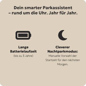 Produktbild für Parkscheibe Needit ParkOne, elektronisch