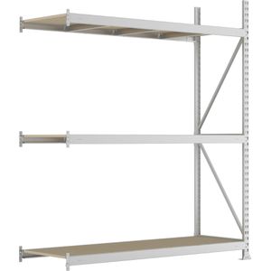 Produktbild für Anbauregal META-Regalbau 20051237, 3 Holzböden