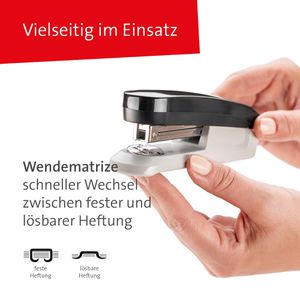 Produktbild für Heftgerät Novus E 20, 60-E2001, inkl. 200 Heftklammern