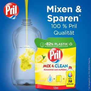 Produktbild für Spülmittel Pril Original Mix &amp; Clean, Zitrone