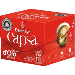Produktbild für Kaffeekapseln Dallmayr Capsa Crema d' Oro Schümli