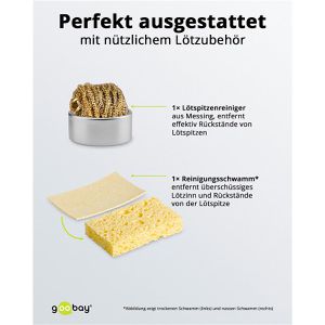 Produktbild für Löthilfe Goobay 76561