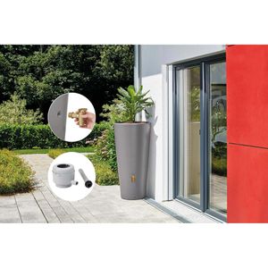 Produktbild für Regentonne 4rain Vaso 2in1, 220 Liter