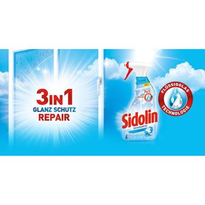 Produktbild für Glasreiniger Sidolin Cristal 3in1, gebrauchsfertig