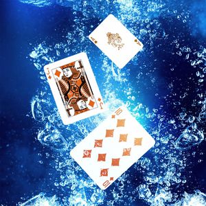 Produktbild für Kartenspiel Relaxdays 10023628, wasserfestes Poker